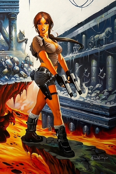Tomb Raider - ReVisioned (2007) cover art