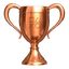 Bronze trophy