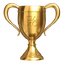 Gold trophy